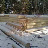 Процесс строительства из деревянного сруба
