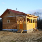 Сборка «в лапу» из сруба
